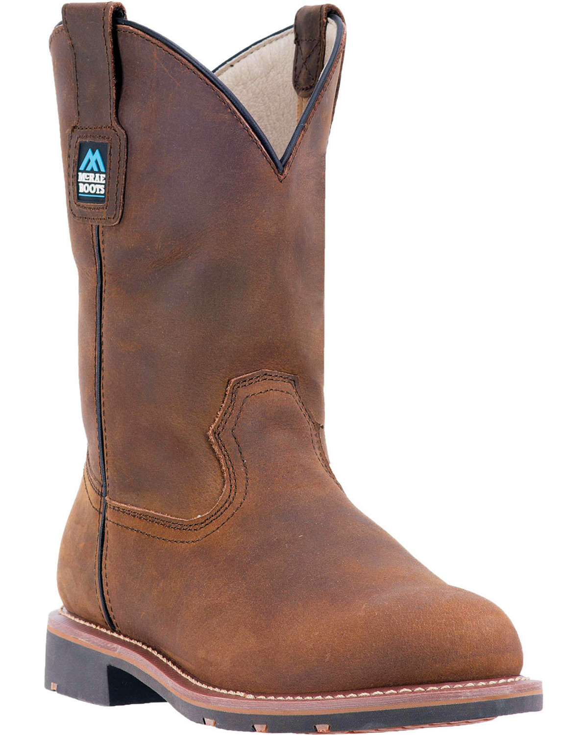 McRae Men s 11 Electrical Hazard Pull On Work Boot Steel Toe The Shops at Willow Bend