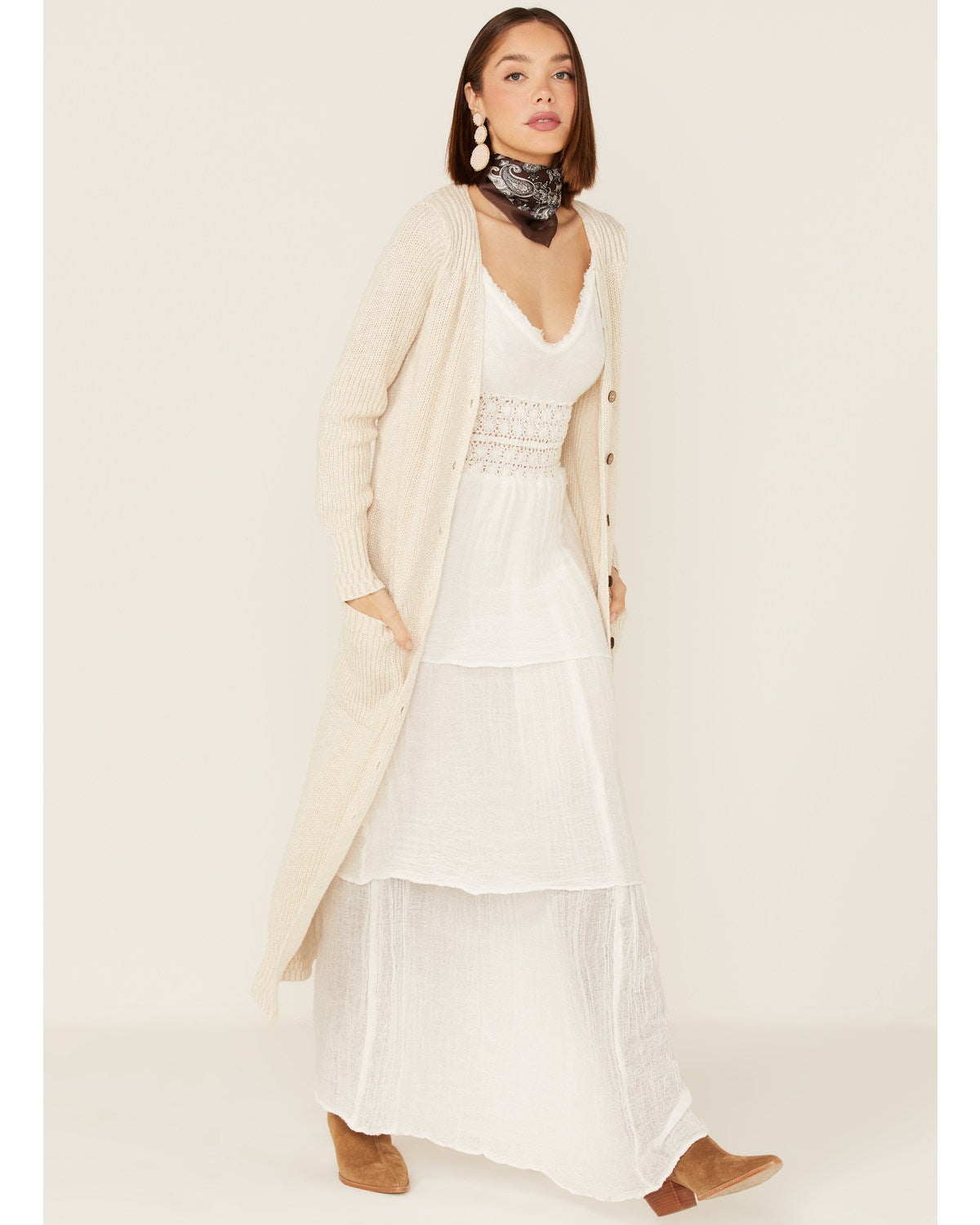 Alright Cardigan Sweater Dress | Boot Barn