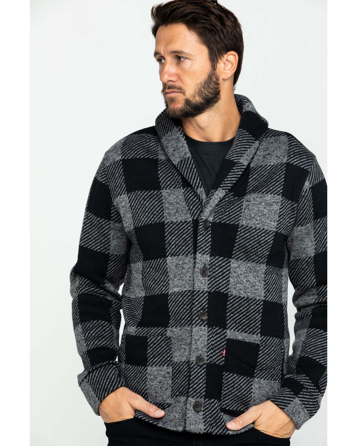 plaid sweater mens