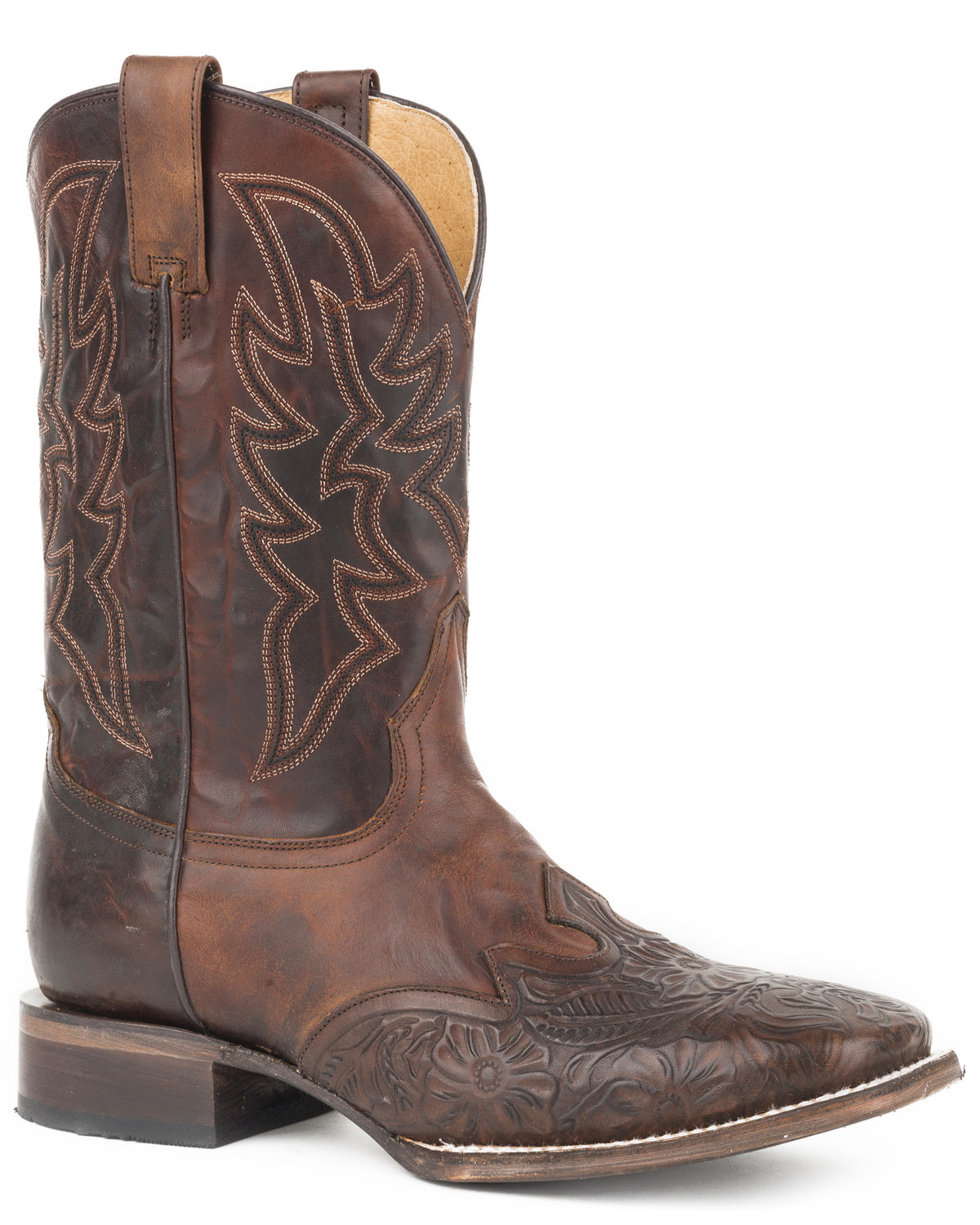 wingtip cowboy boots