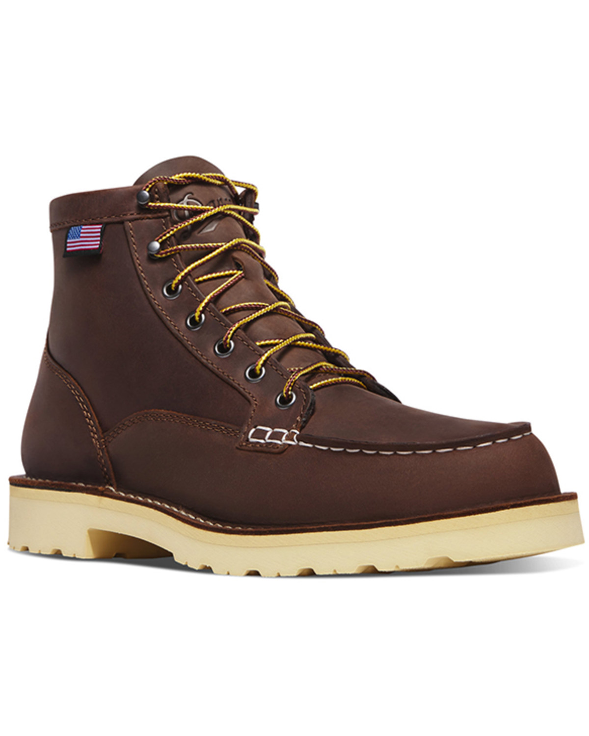 Danner Men's 6" Bull Run Moc Work Boots - Steel Toe