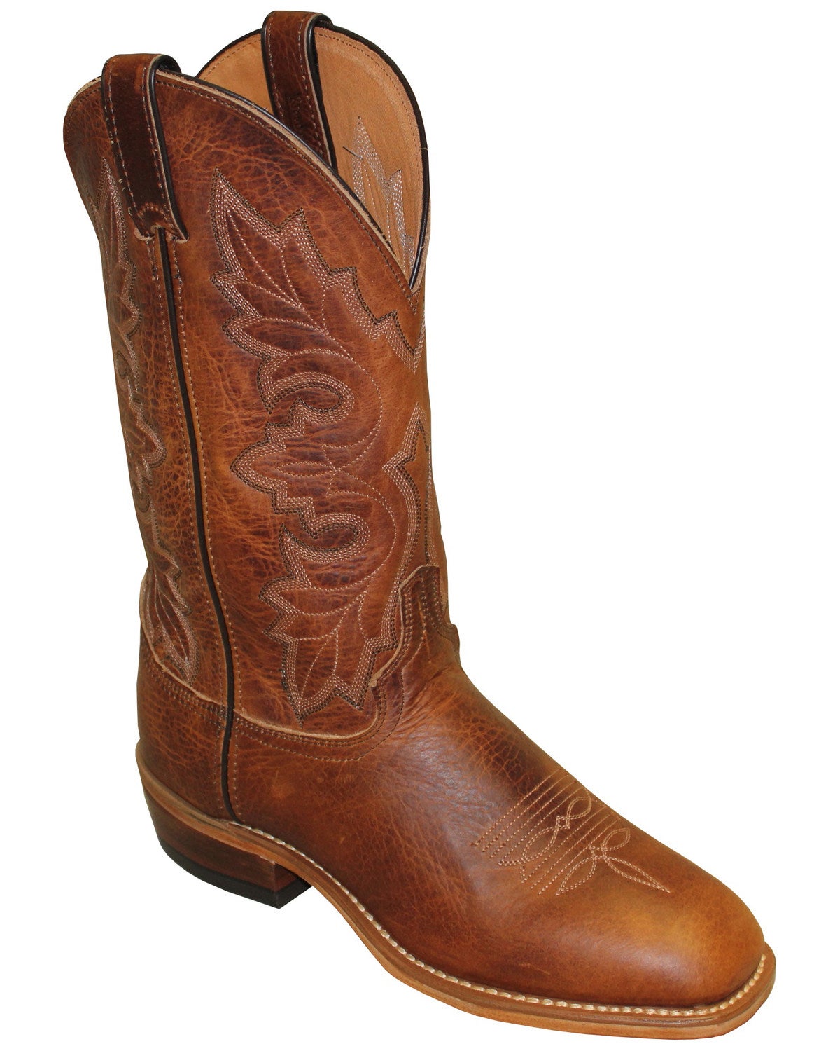 american bison leather boots