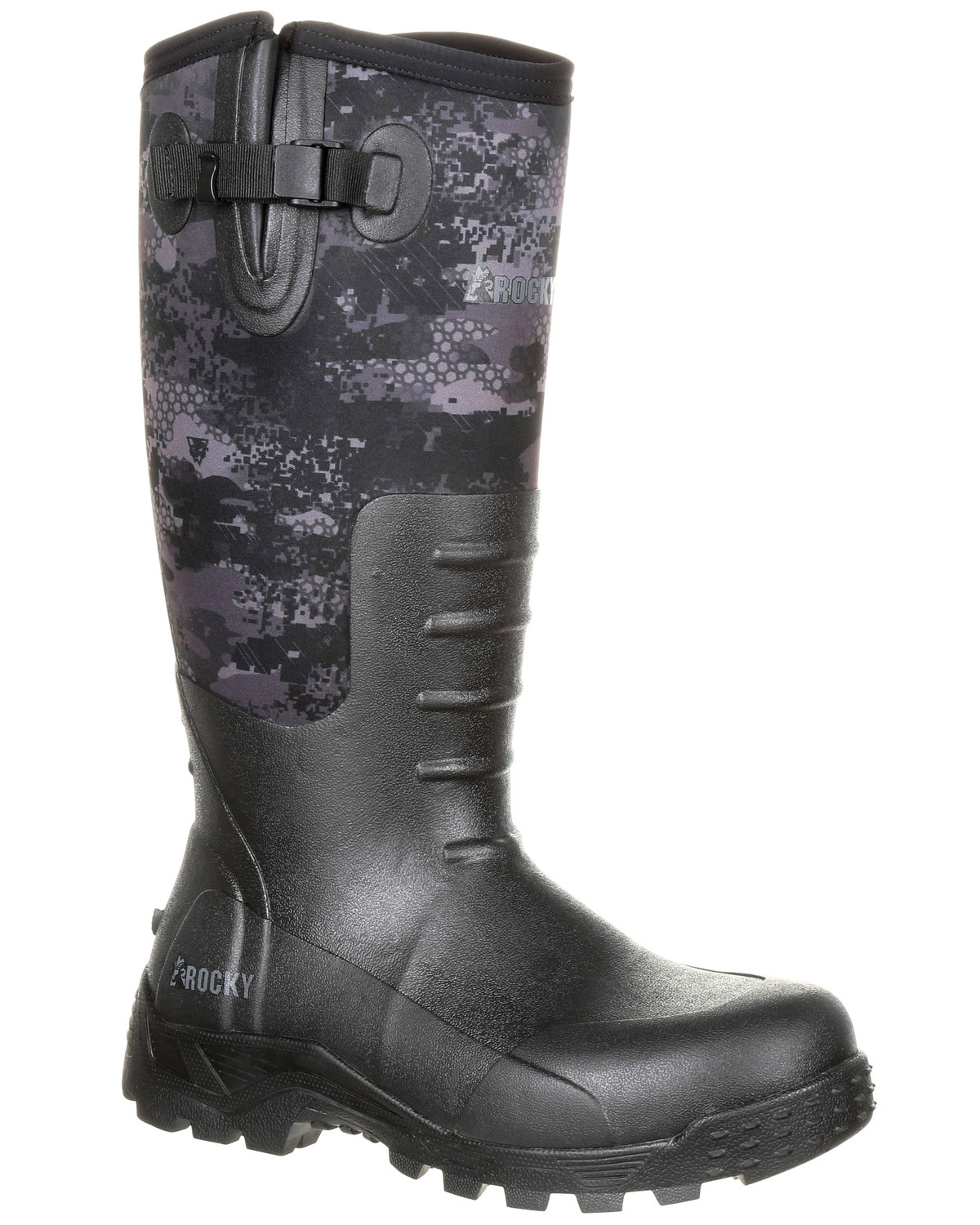 Rocky Men S Sport Pro Rubber Waterproof Outdoor Boots Round Toe