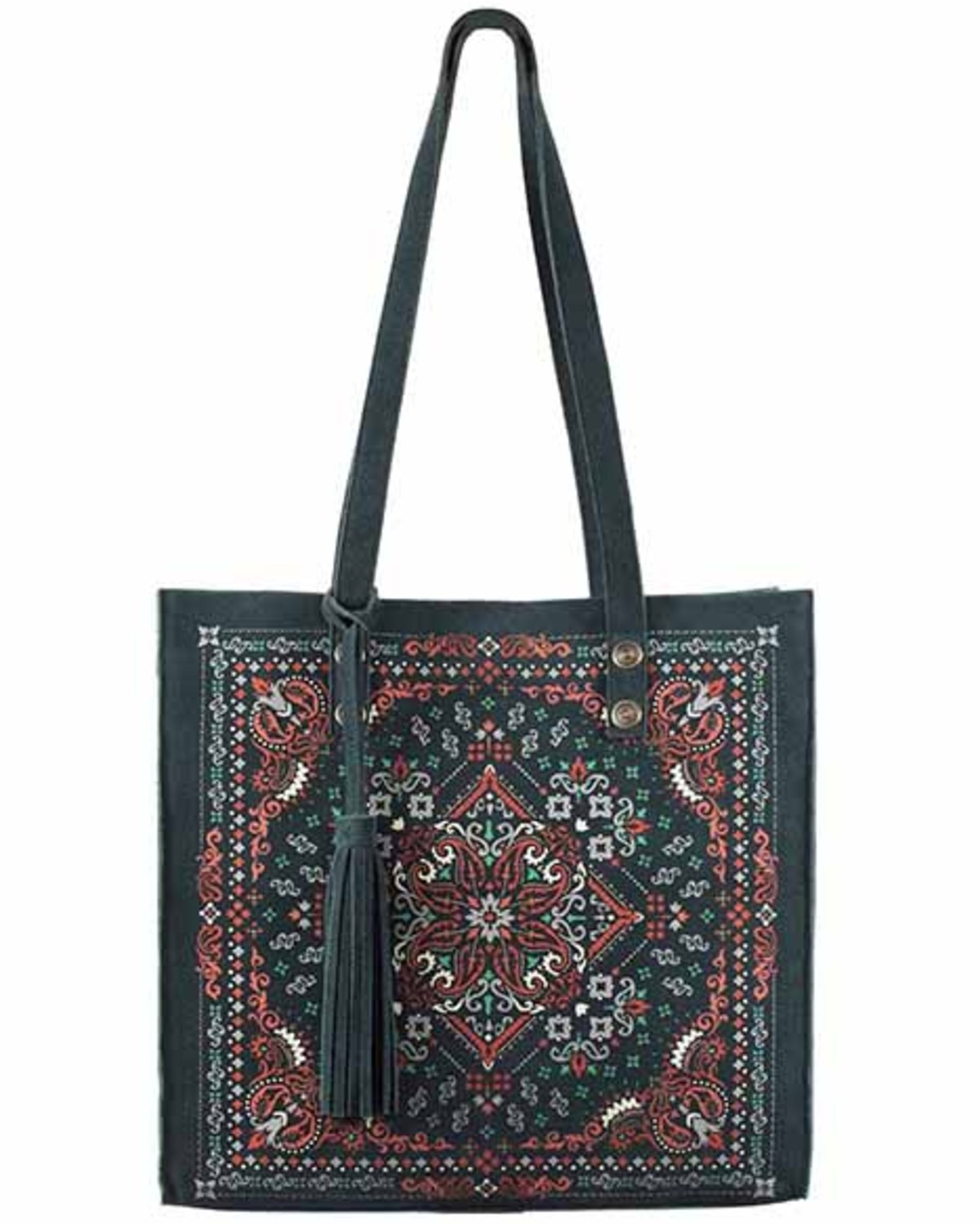 Scully Women's Printed Leather Tote