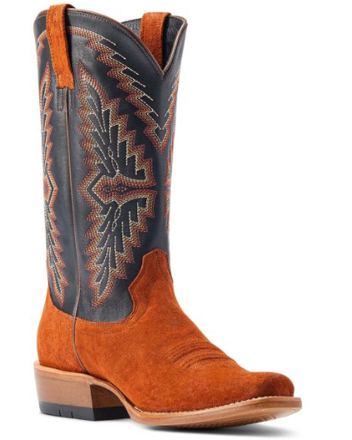 Ariat Men's Futurity Showman Roughout Western Boots - Square Toe