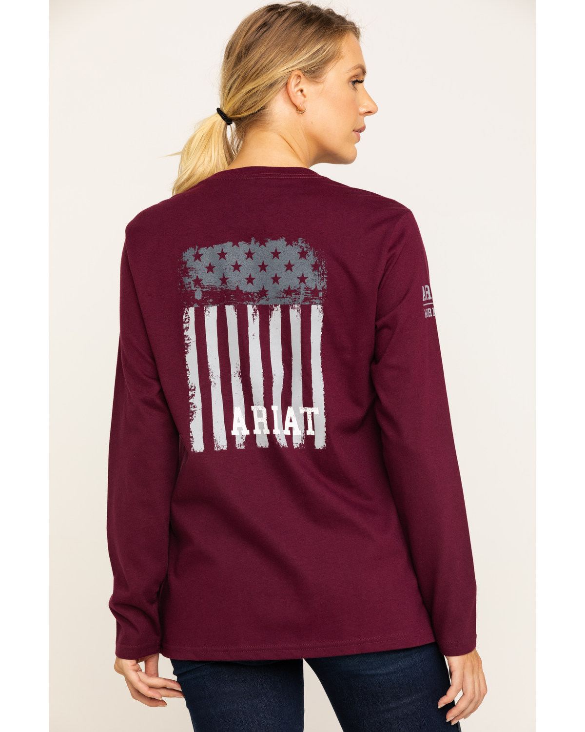 Graphic long sleeve shirts women's Clearance
