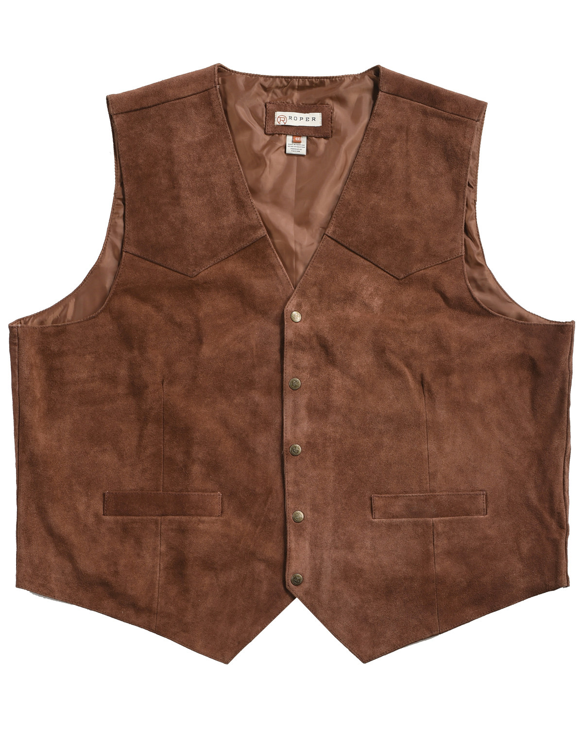 Roper Suede Vest Boot Barn