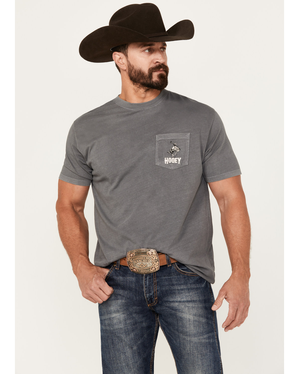 Hooey Men's Cheyenne Short Sleeve Graphic T-Shirt