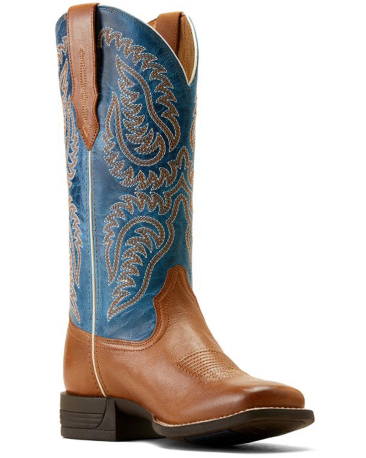 Ariat Women's Cattle Caite StretchFit Performance Western Boots - Broad Square Toe