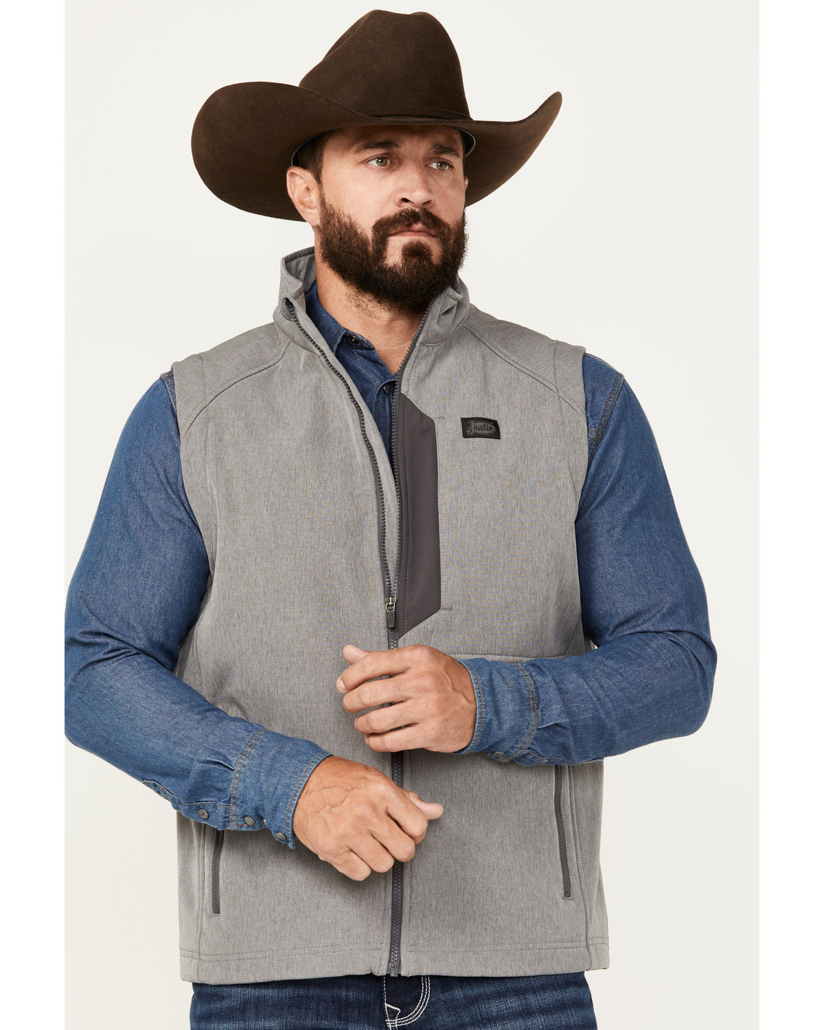 Justin Men's Austin Softshell Vest