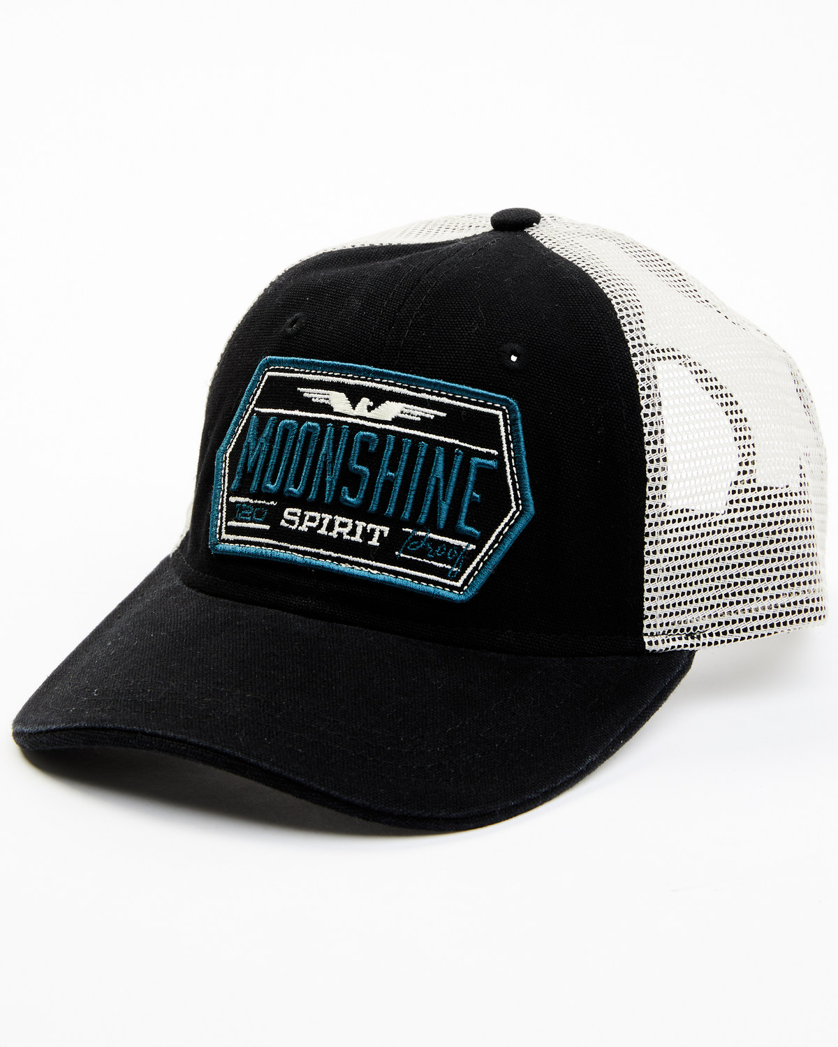 Moonshine Spirit Men's Logo Patch Mesh-Back Ball Cap