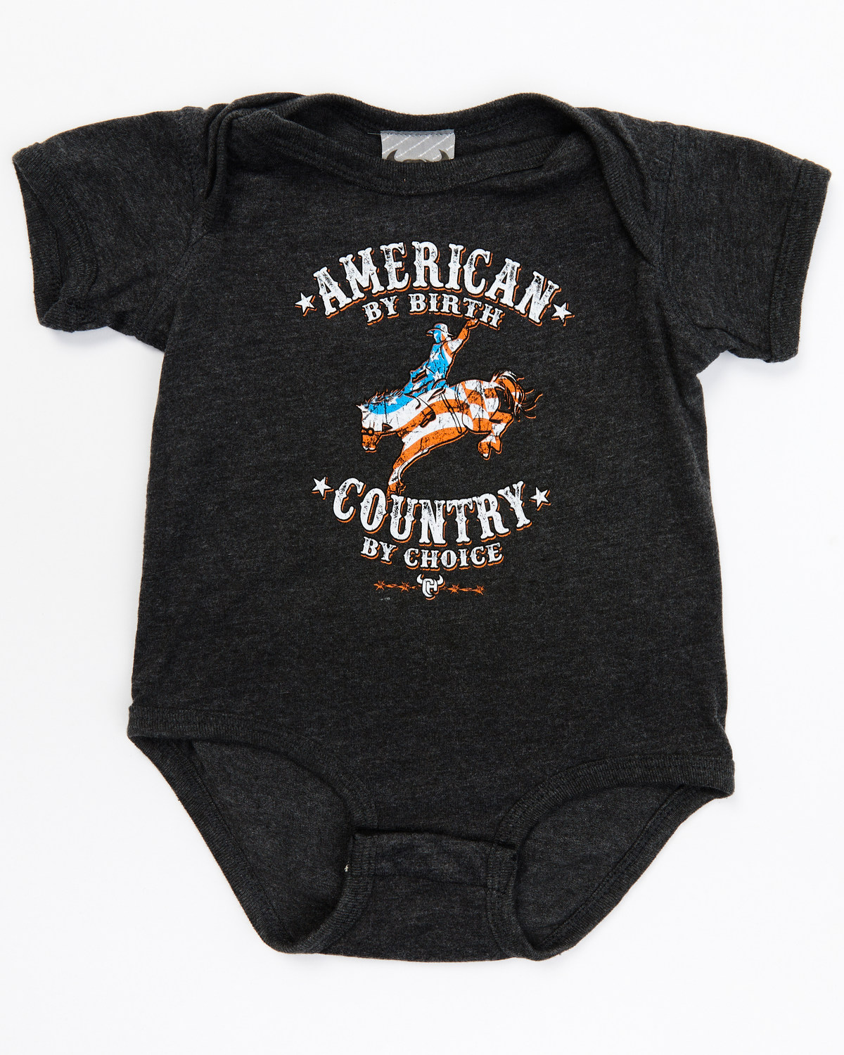 Cowboy Hardware Infant Boys' American by Birth Onesie