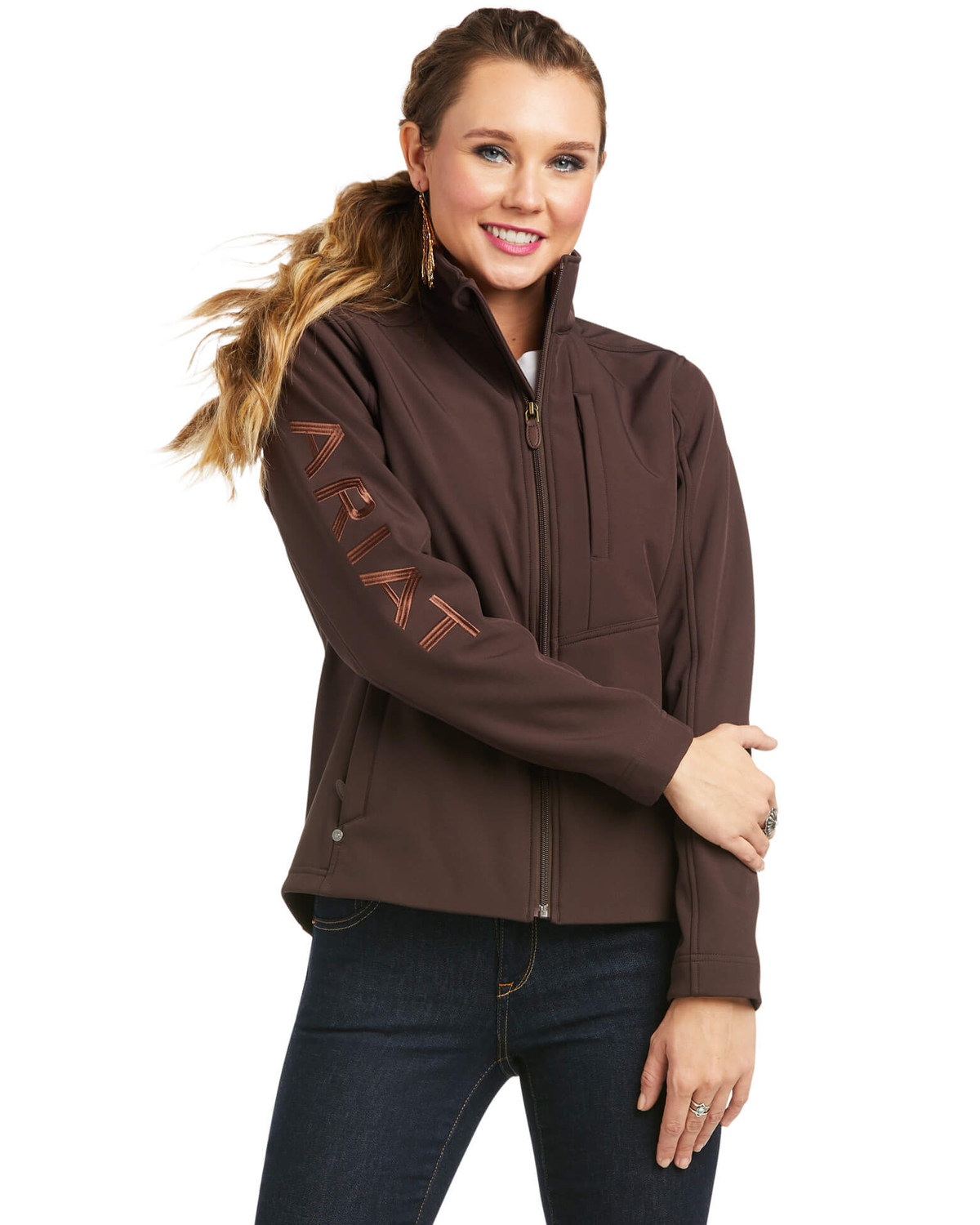 ARIAT Women's Classic Team Patriot Softshell Jacket
