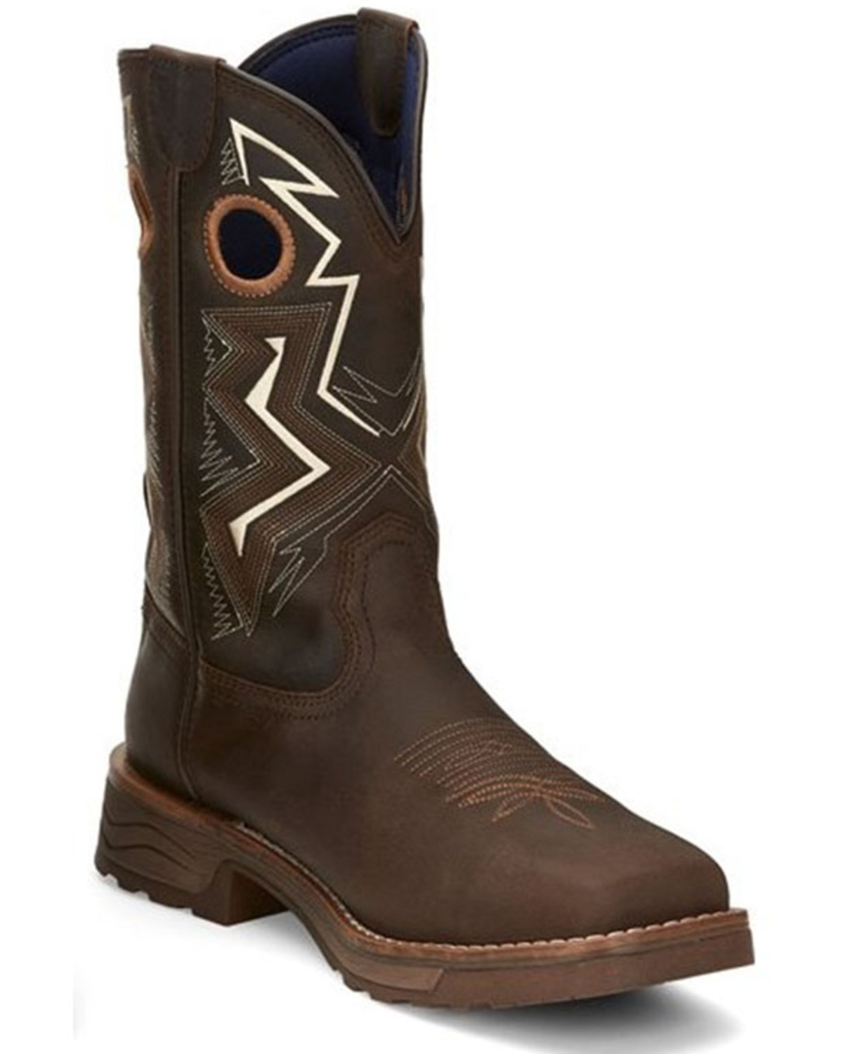 Tony Lama Men's Force Waterproof Western Work Boots - Composite Toe