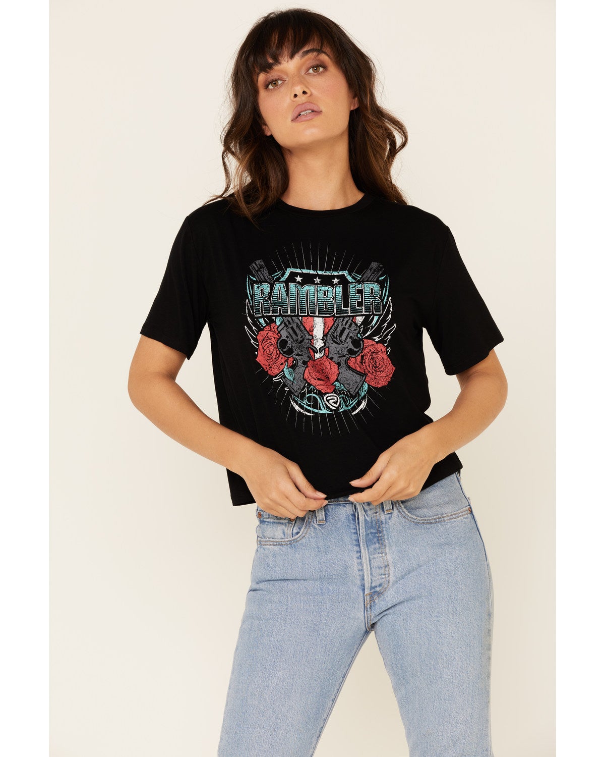 Rock \u0026 Roll Denim Women's Rambler Guns 