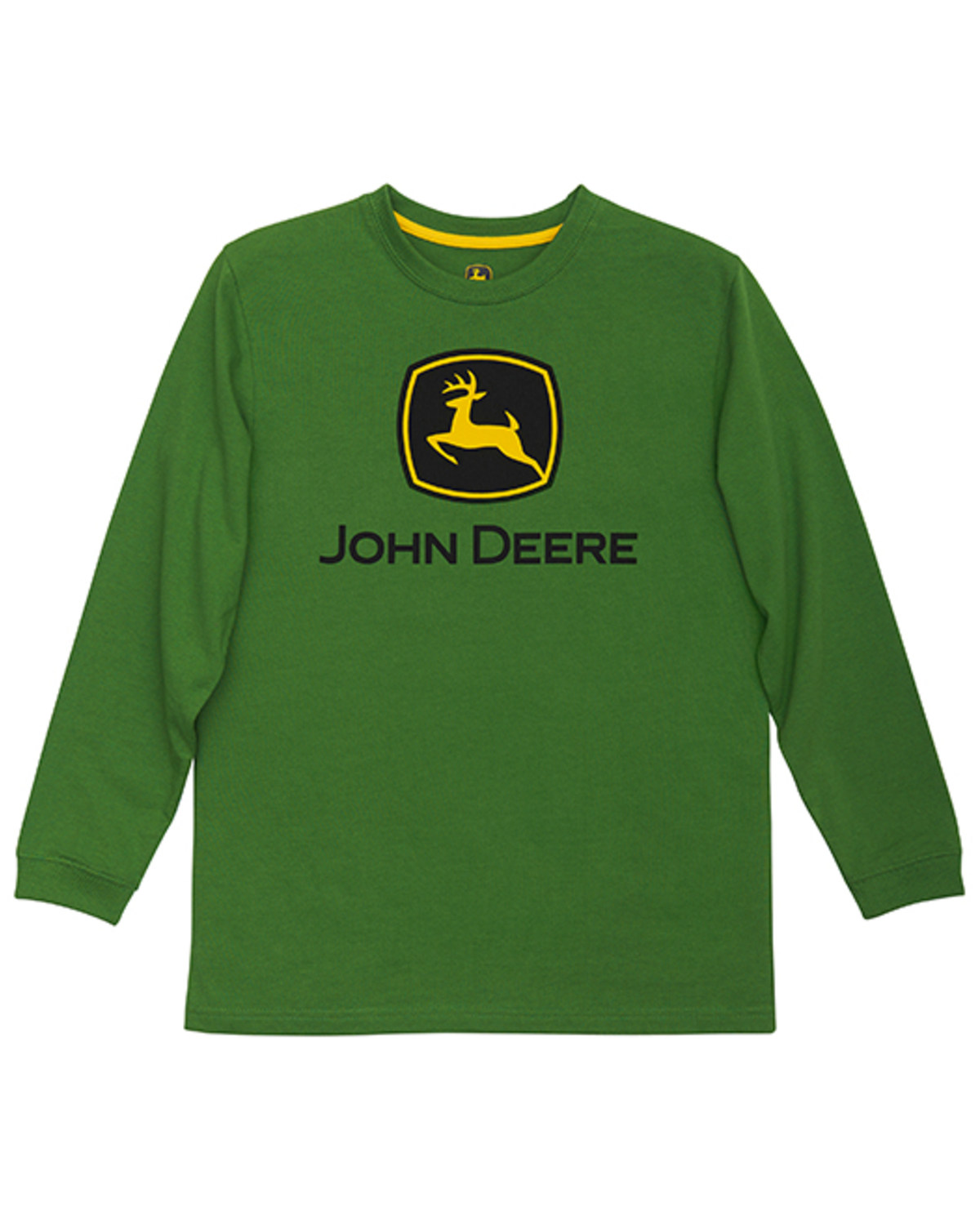 John Deere Boys' Logo Graphic Long Sleeve T-Shirt