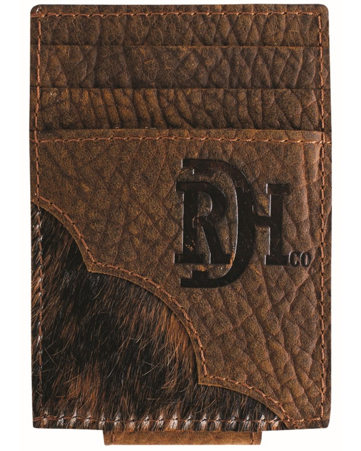 Red Dirt Hat Co Men's Hair on Hide Card Case