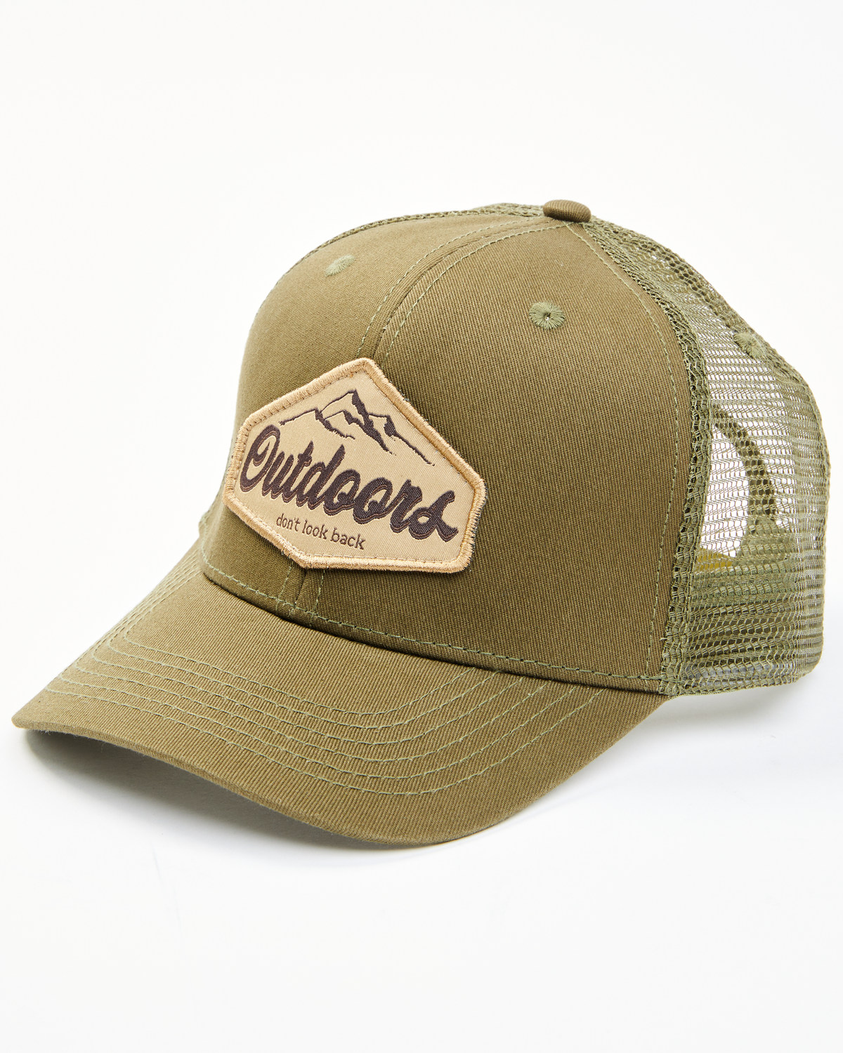 Brothers and Sons Men's Outdoors Don't Look Back Patch Ball Cap
