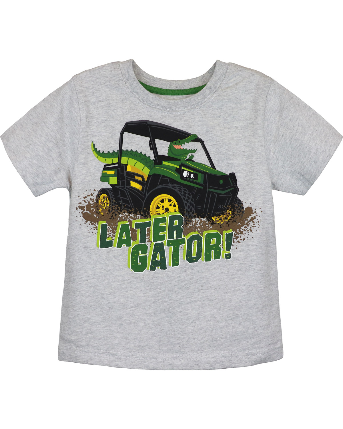 John Deere Toddler Boys' Later Gator Short Sleeve Graphic T-Shirt