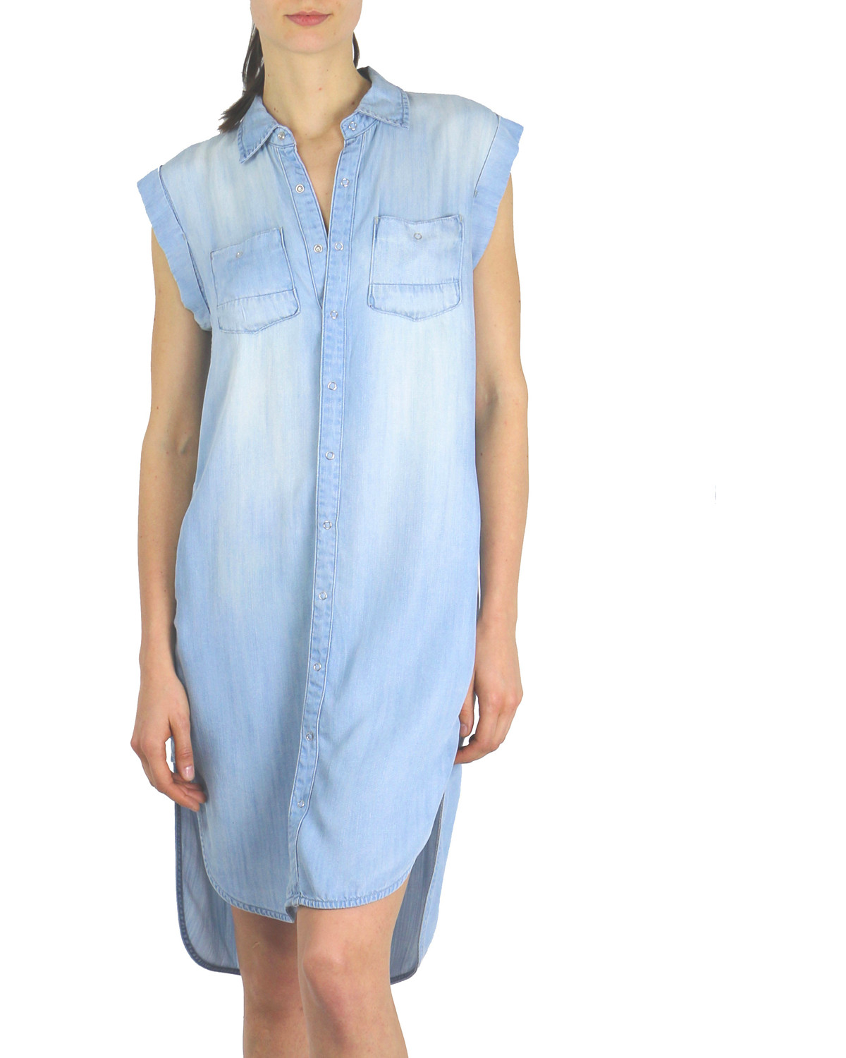 Tractr Blu Women's Hi Low Shirt Dress
