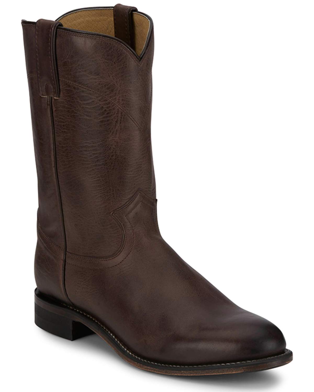 Justin Men s 10 Ted Roper Western Boots Medium Toe Mall of America