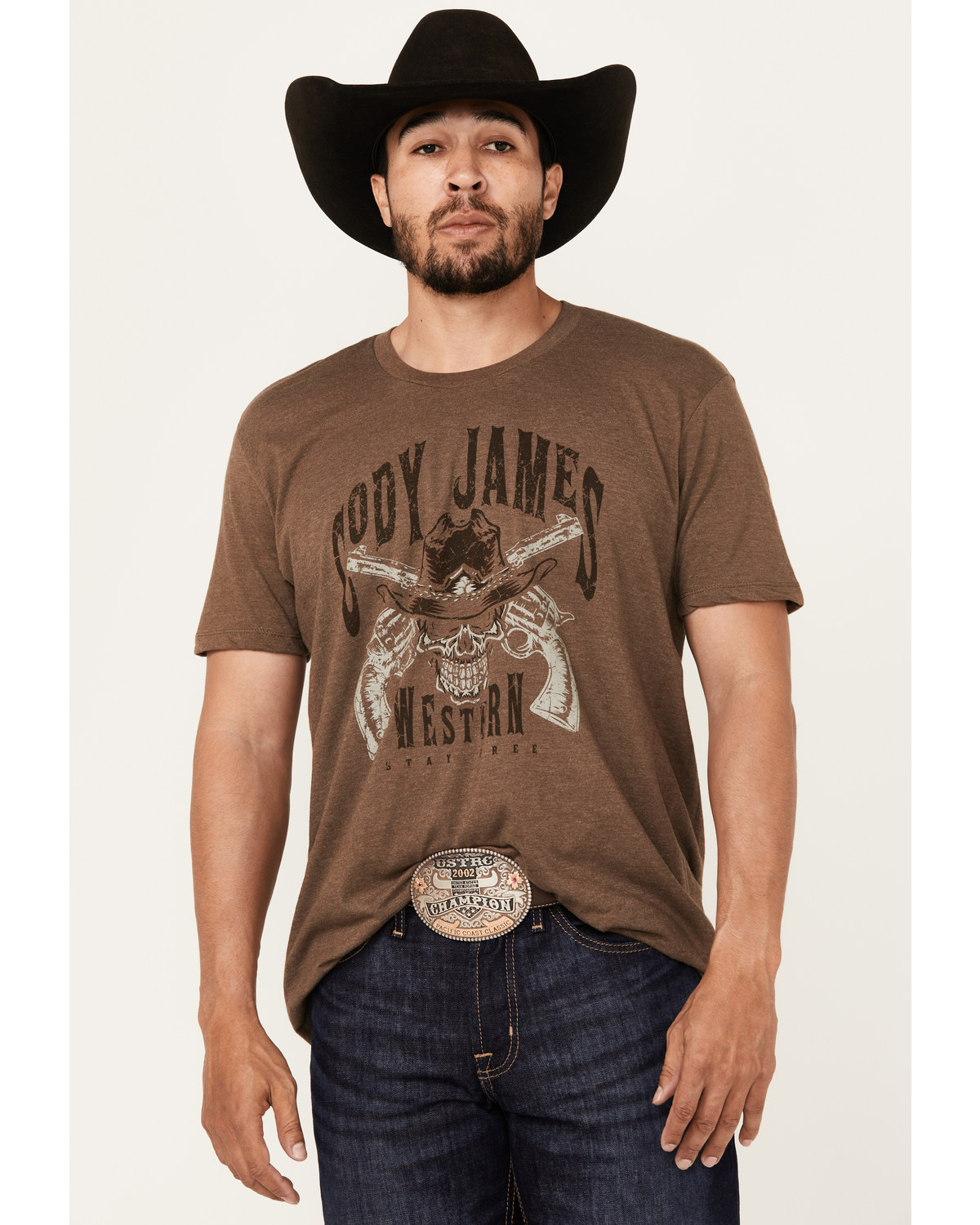 Cody James Men's Stay Free Short Sleeve Graphic T-Shirt