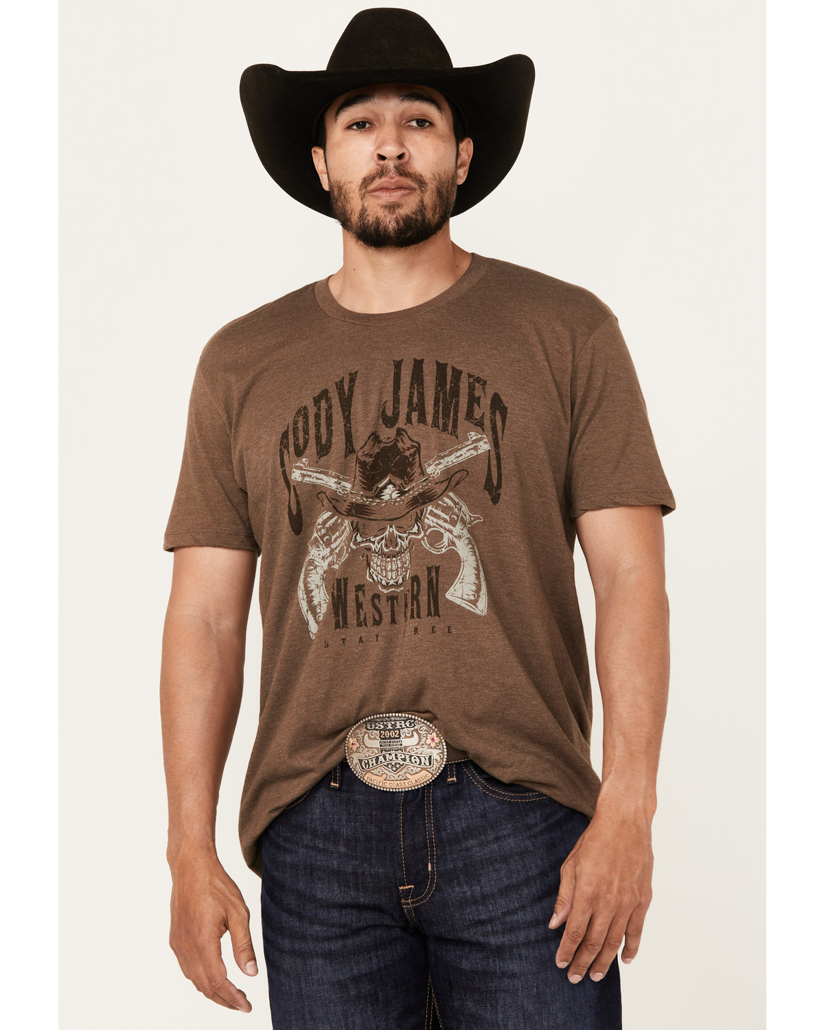 Cody James Men's Stay Free Short Sleeve Graphic T-Shirt