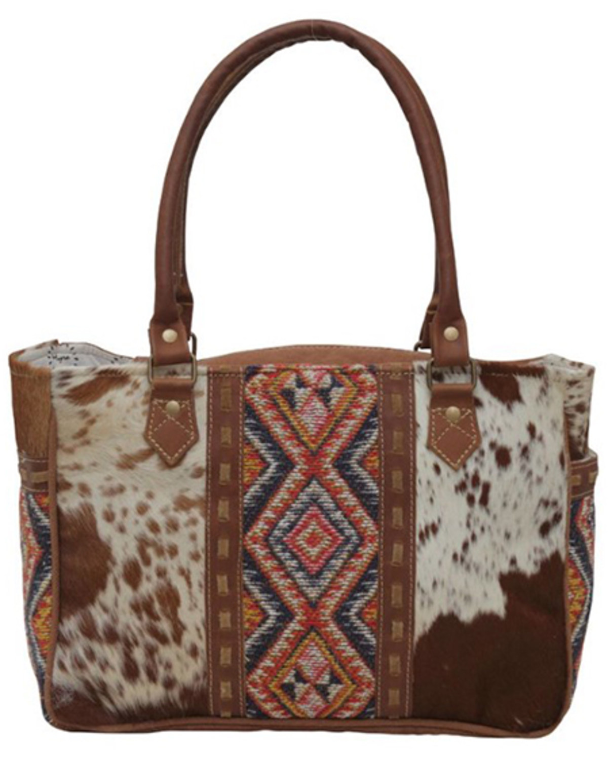 Myra Bag Women's Cowhide Embroidery Tote