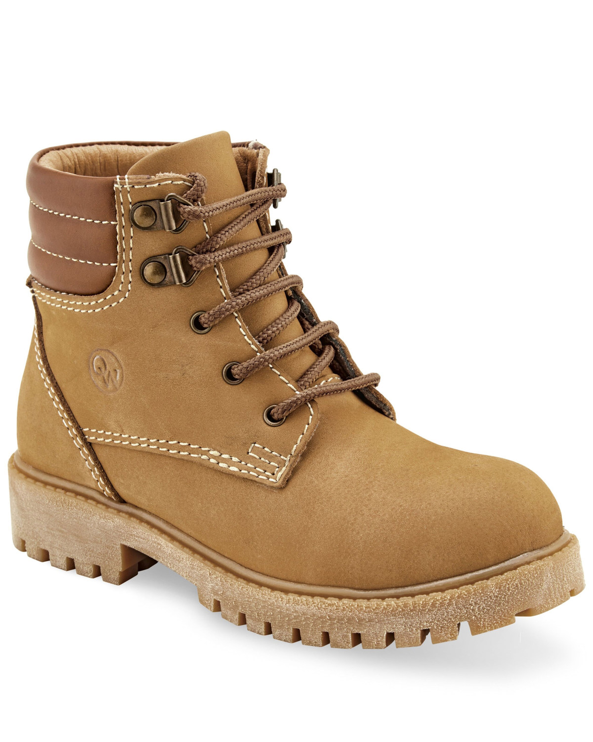 boys lace up work boots
