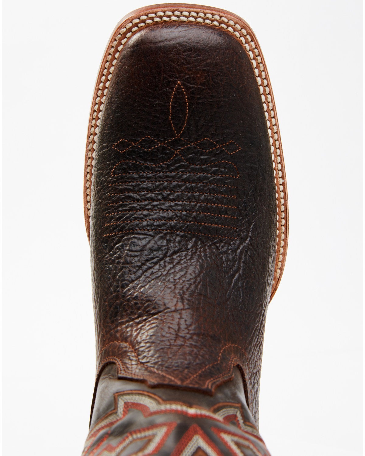 Cody James Men's Cowboy Boot - Broad Square Toe, Full Grain Leather - BBS20 Style - View #3
