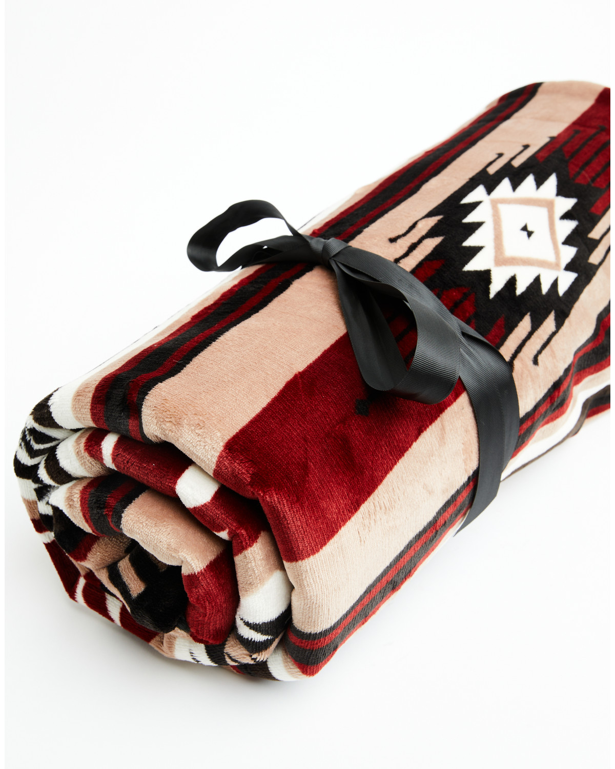 Boot Barn Prescott Southwestern Print Faux Fur Blanket