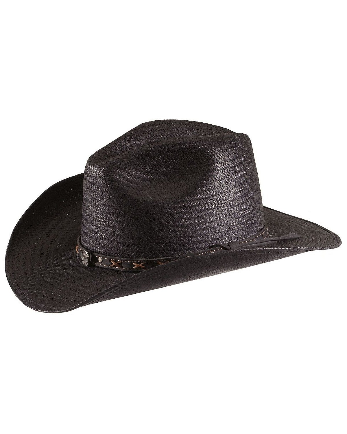 Jack Daniel's Black Straw Cowboy Hat 