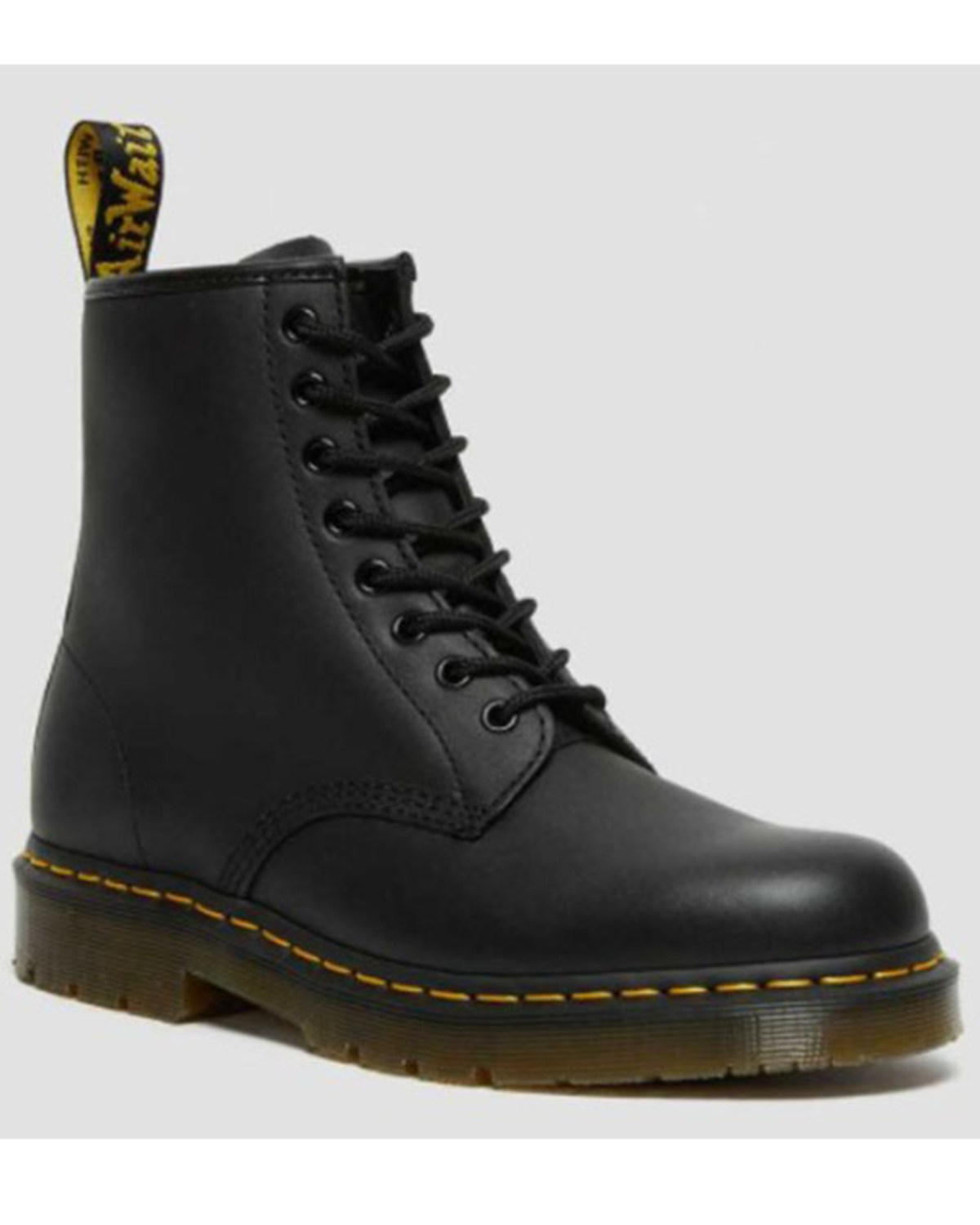 Dr. Martens 1460 Industrial Lace-Up Boots - Round Toe