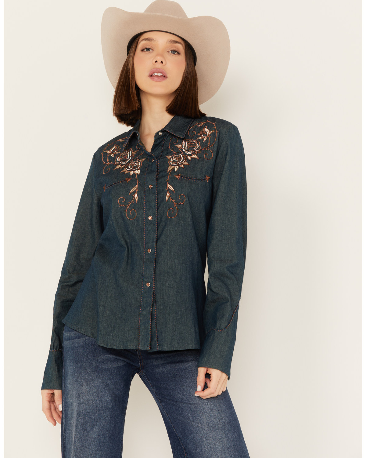 denim long shirts for womens