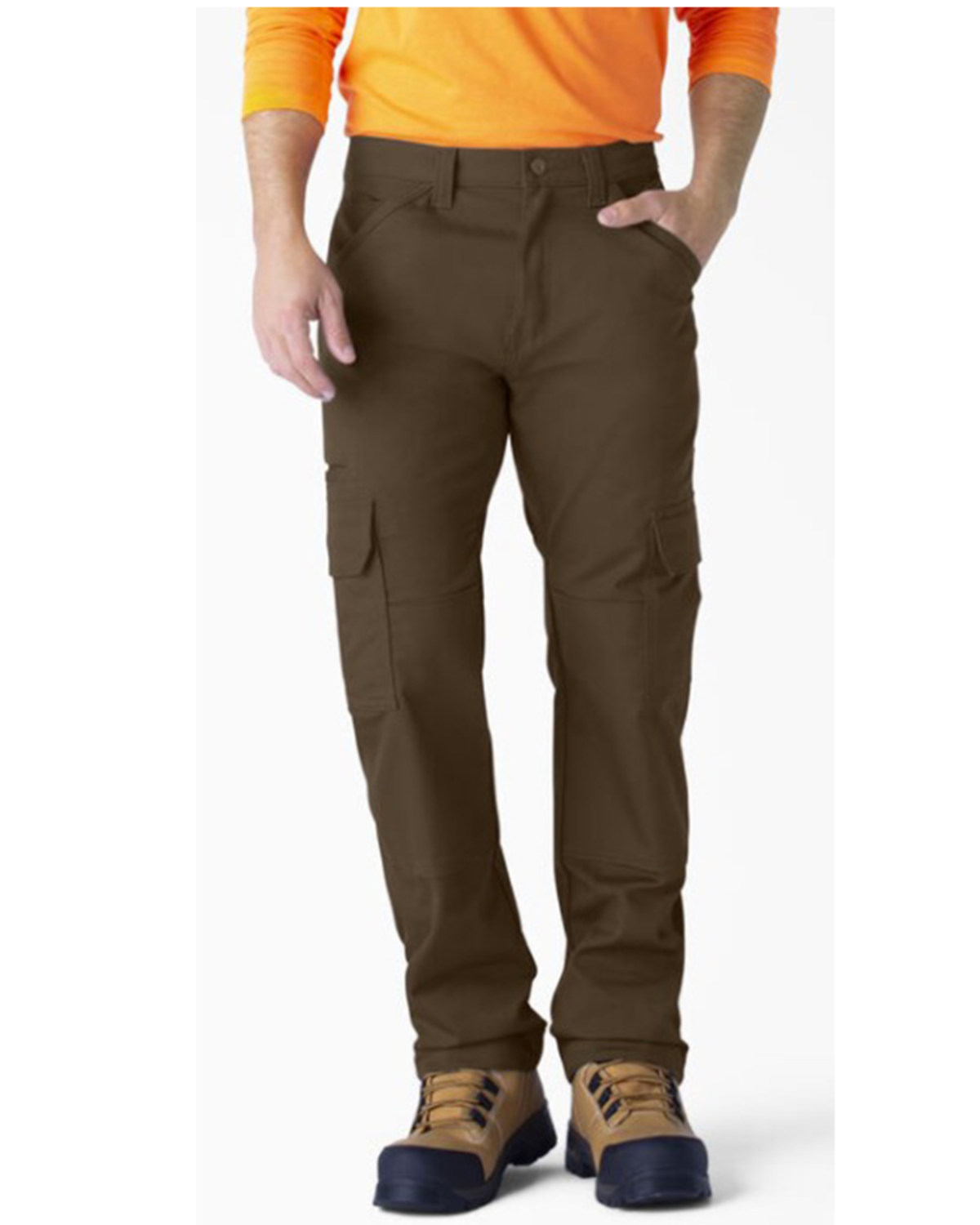 Dickies Men's Durastretch Ranger Duck Canvas Cargo Work Pants