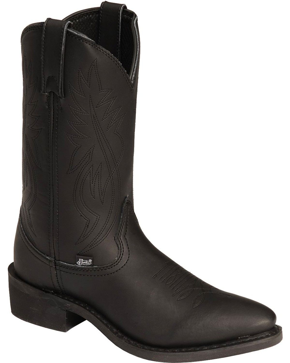 justin ranch and road boots