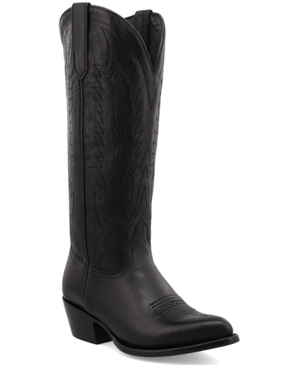 Black Star Women's Eden Stitched Onyx Western Boot - Pointed Toe