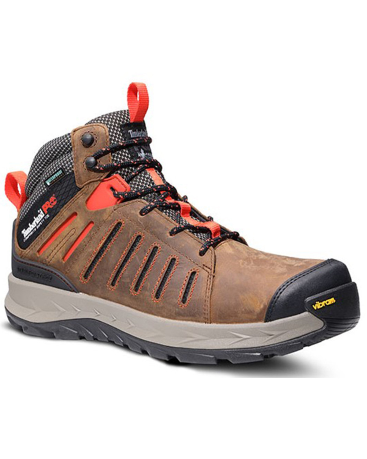 Timberland Men's Trailwind Waterproof Lace-Up Work Boots - Composite Toe