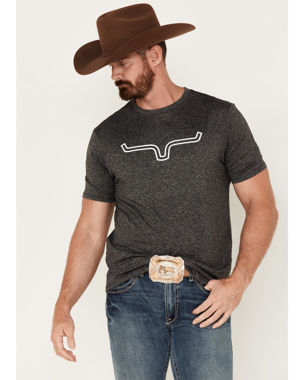 Kimes Ranch Men's Outlier Tech Logo Graphic T-Shirt