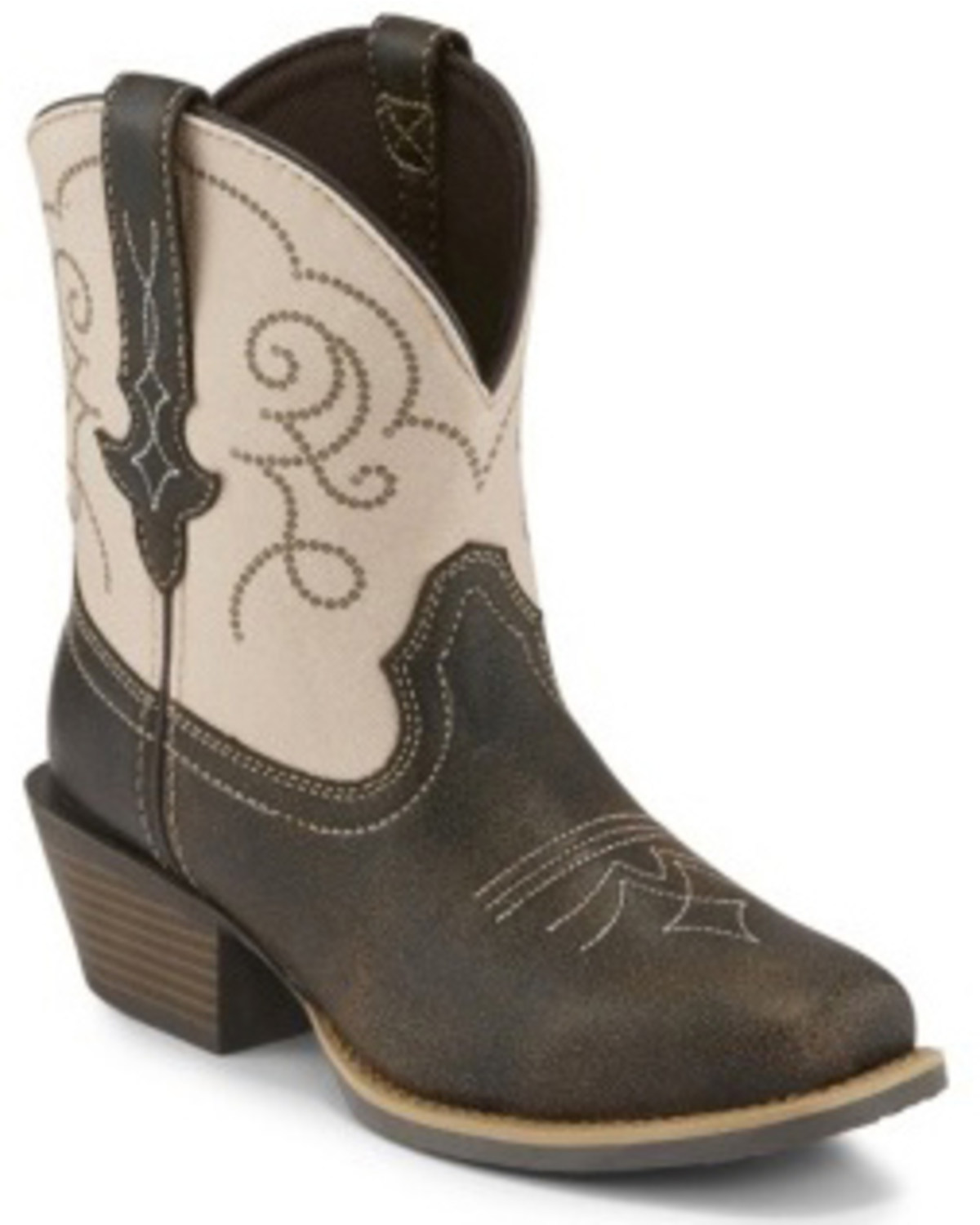 square toe western booties