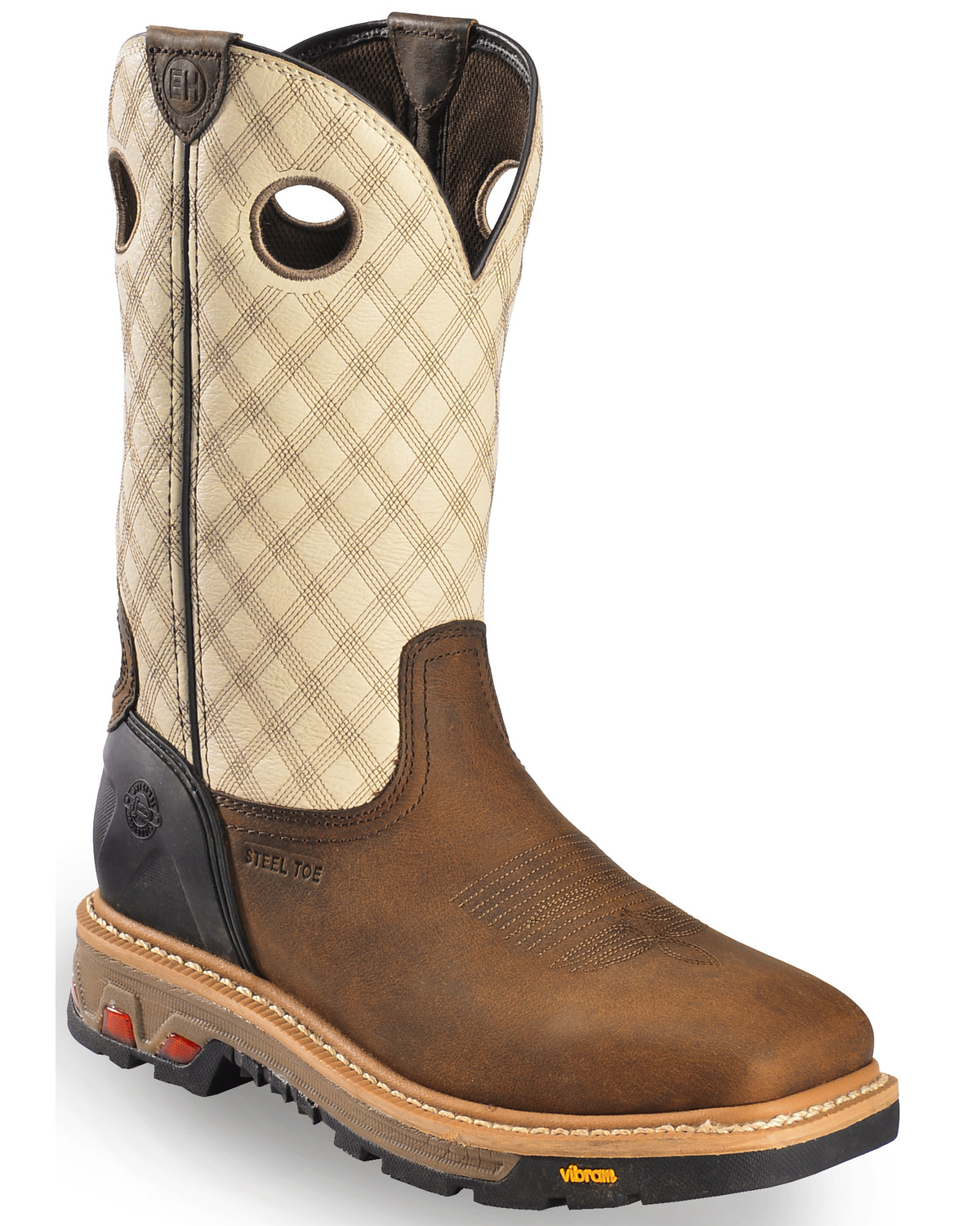 justin men's commander x5 waterproof work boots