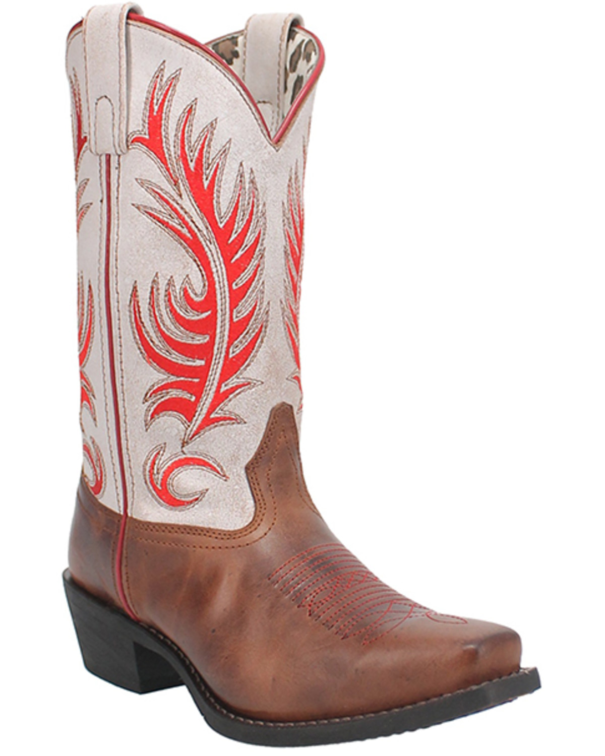Laredo Women's Feather Love Western Boots - Square Toe