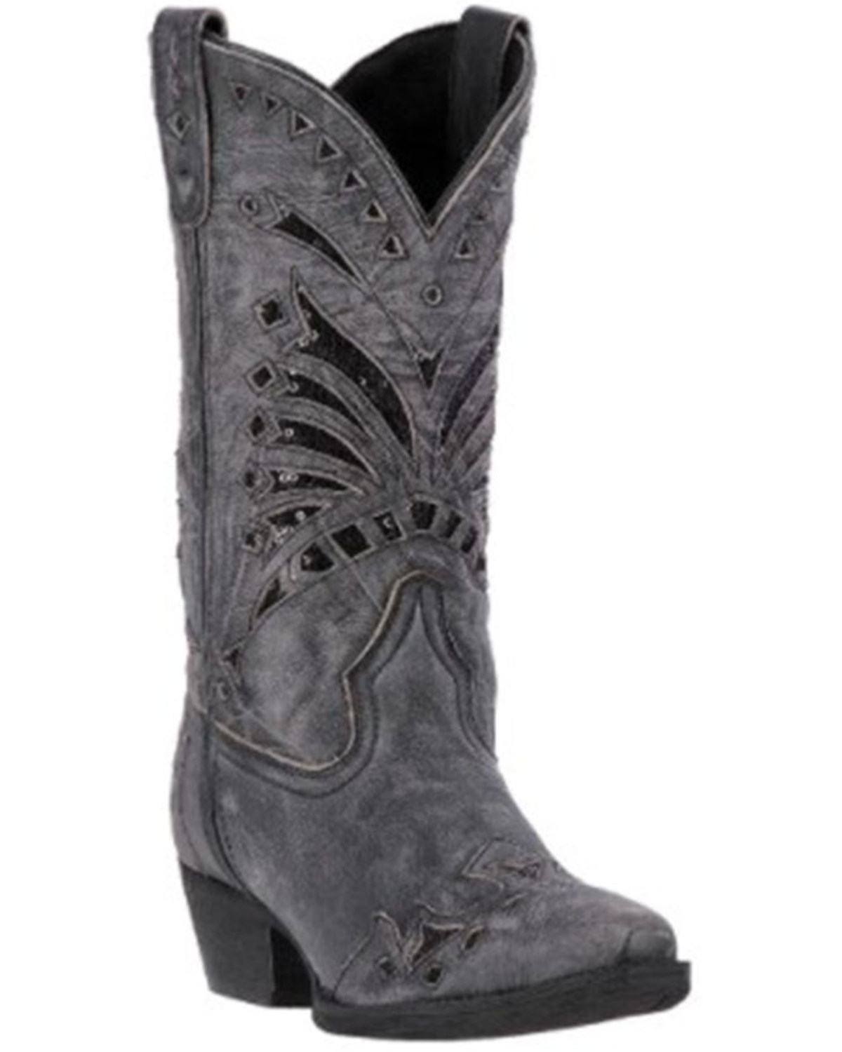 Laredo women's scandalous studded western boots top