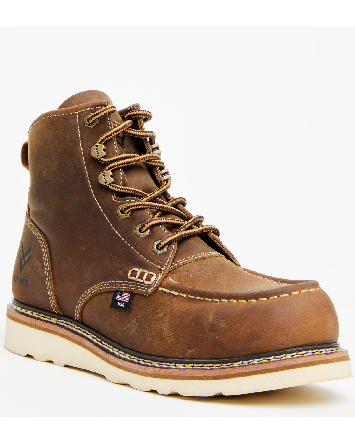 Hawx Men s 6 Made the USA Wedge Redesigned Work Boots Composite Toe Boot Barn in Tustin CA