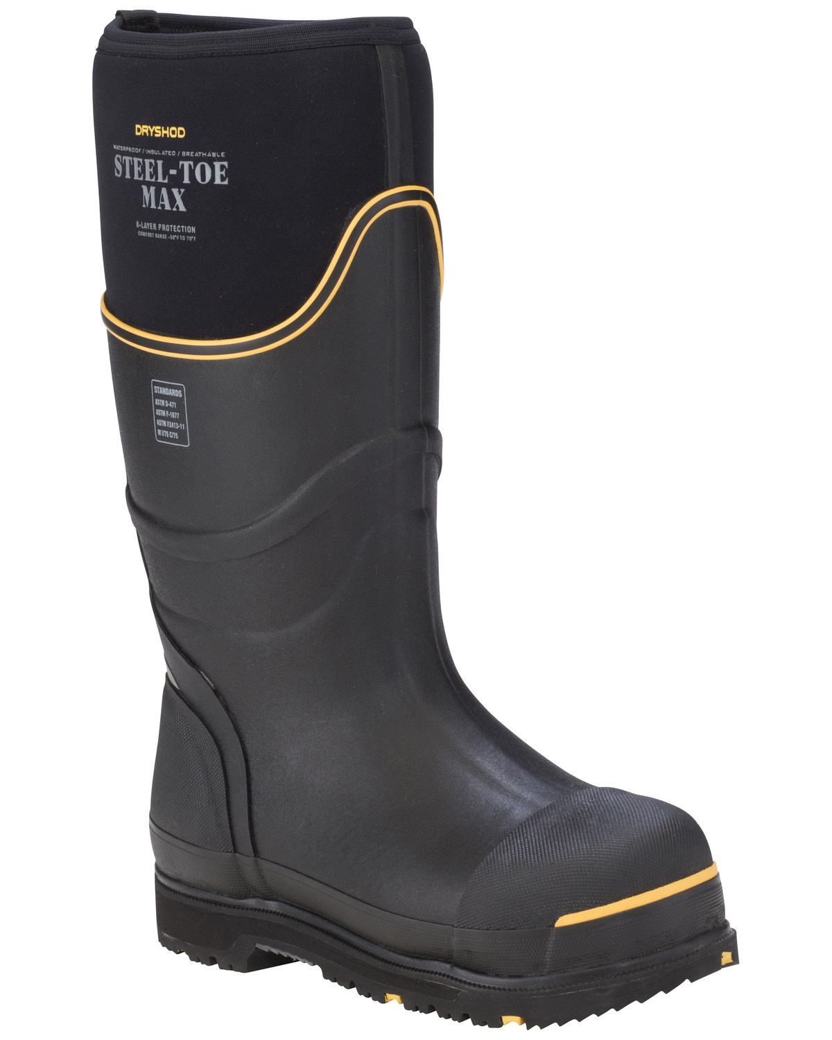 Dryshod Men's Steel Toe Max Cold Conditions Protective Boots