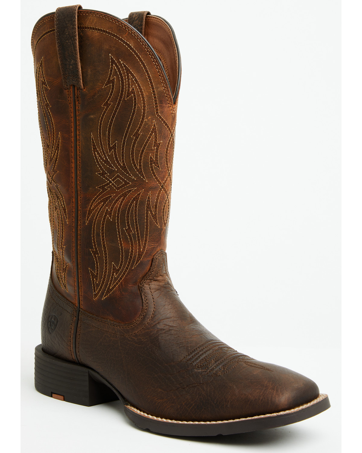 Ariat Men's Sport Rustler Western Boots - Broad Square Toe
