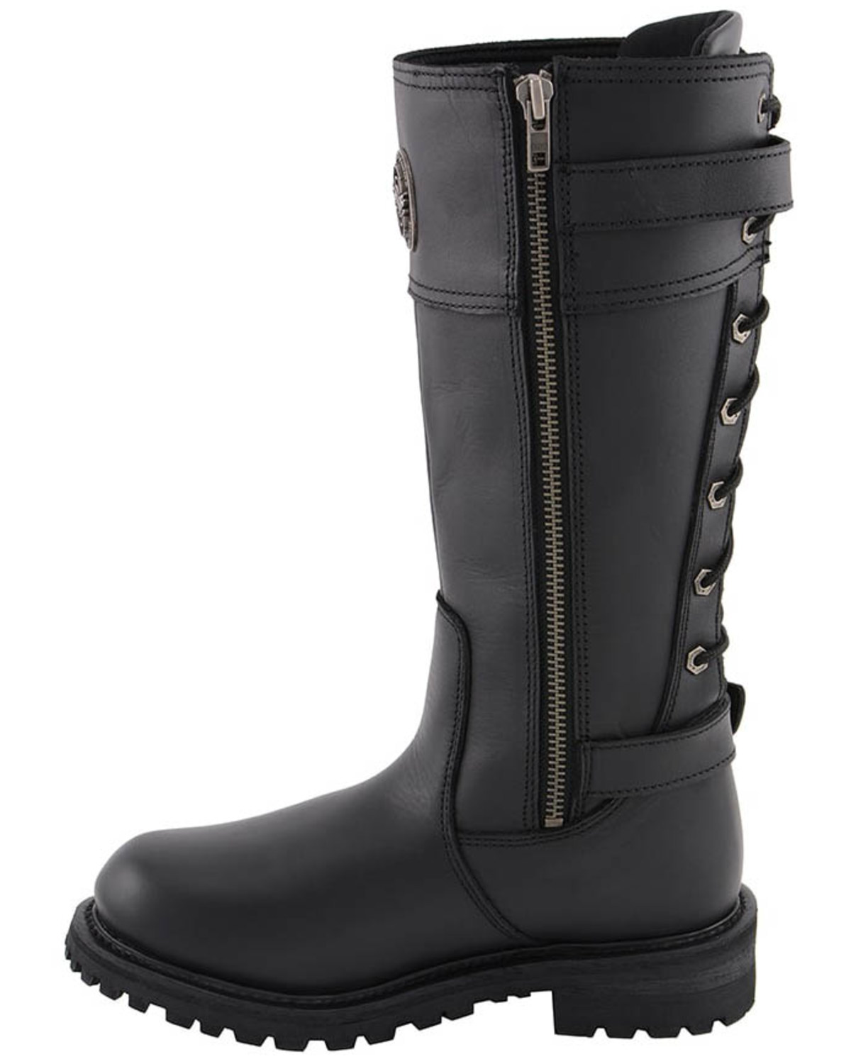 calf riding boots women's