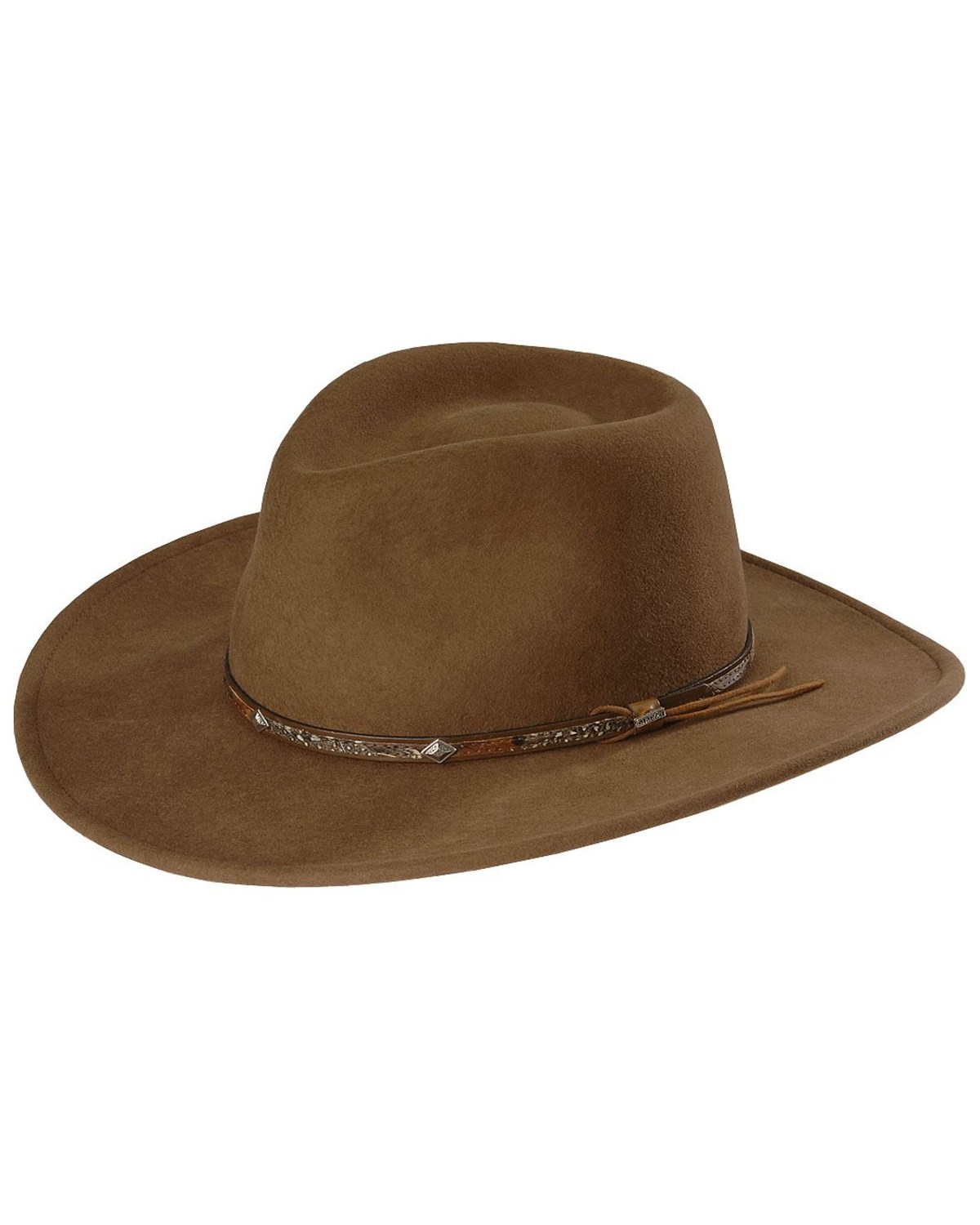 Stetson Men's Mountain Sky Crushable Felt Western Fashion Hat
