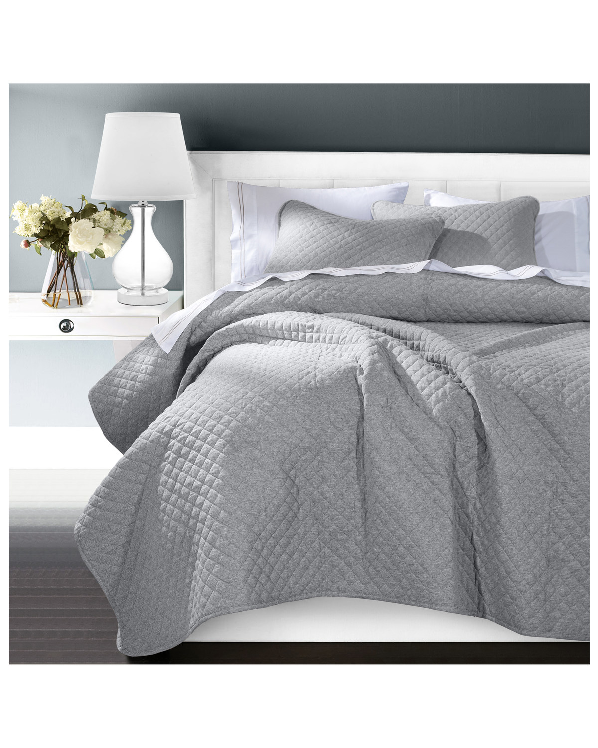 HiEnd Accents Anna 3pc Coverlet Set - King