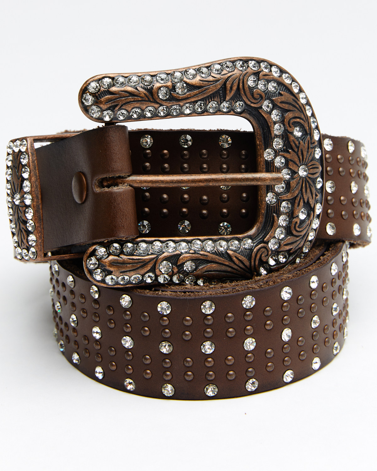 Shyanne Women's Triple Row Bling Belt